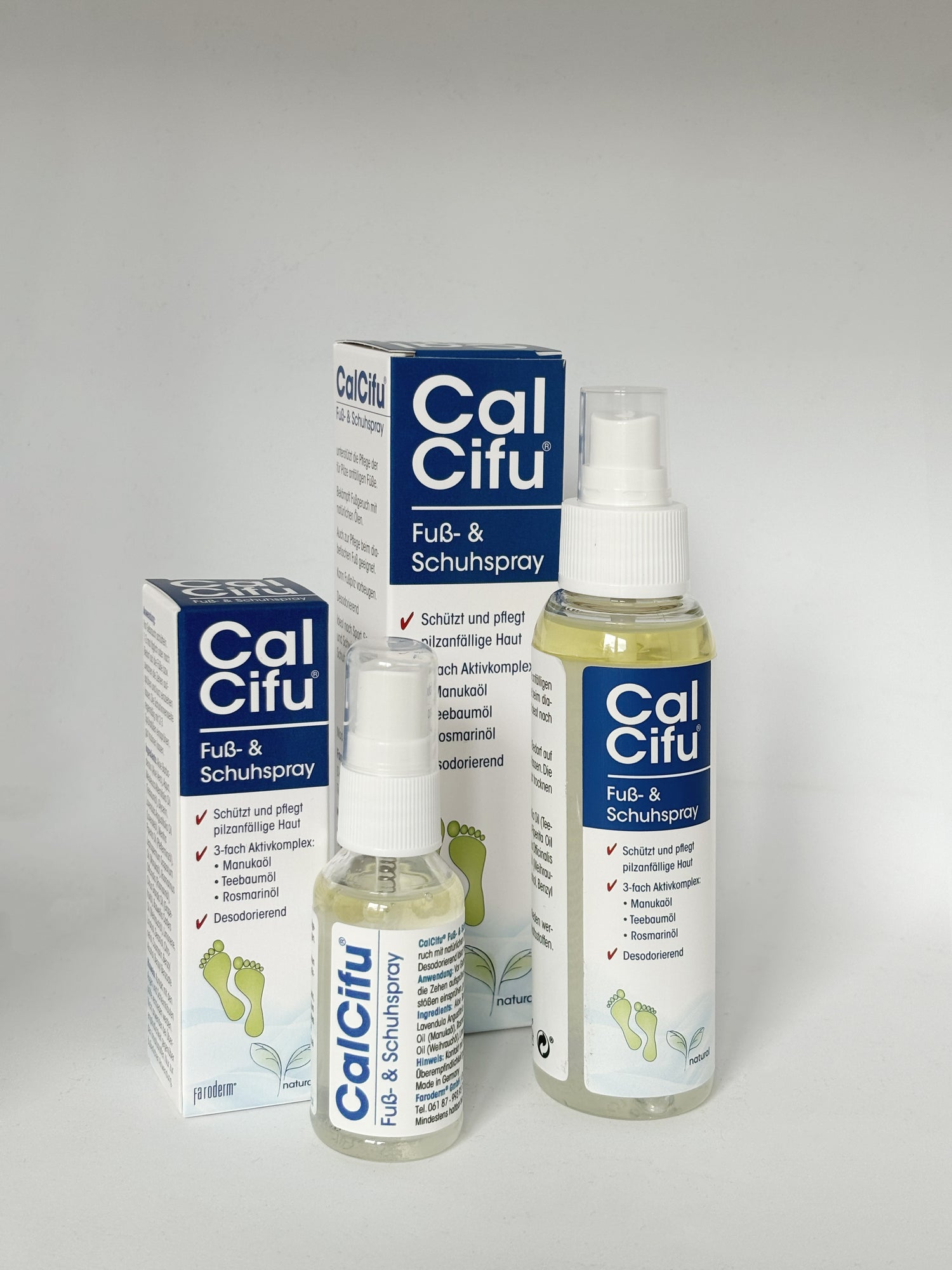 faroderm® CalCifu® Fuß- & Schuhspray natural